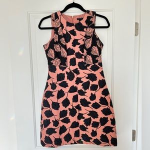 Ann Taylor Sheath Jacquard Dress - Petite